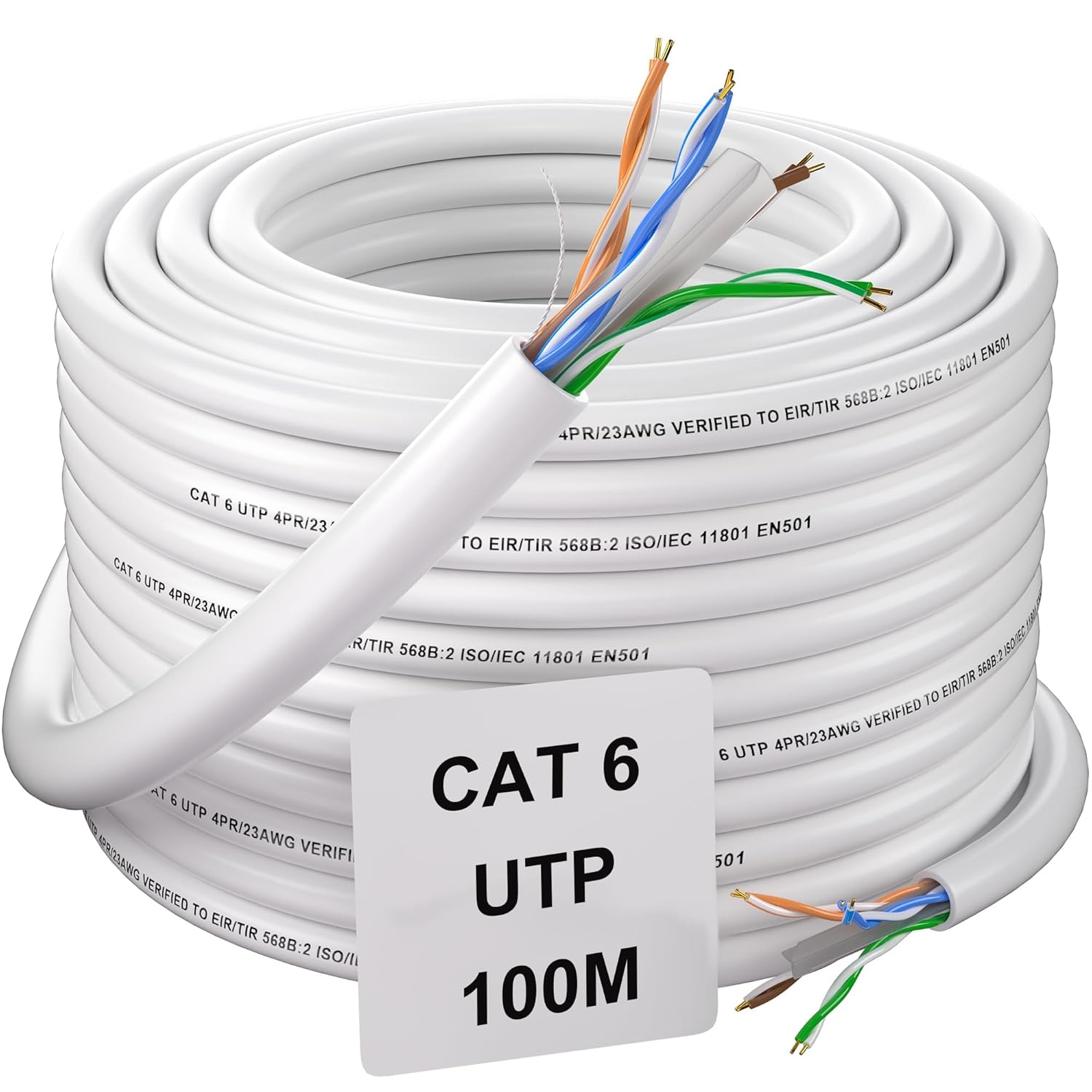 Cat6 Ethernet Cable (100m Box)